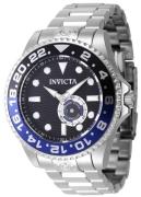 Invicta Herreur 47295 Grand Diver Sort/Stål Ø47 mm