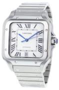 Cartier Herreur WSSA0009 Santos De Hvid/Stål