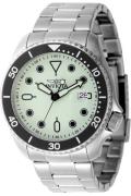 Invicta Herreur 47305 Pro Diver Grøn/Stål Ø46 mm