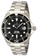 Invicta Herreur 12562 Pro Diver Sort/Stål Ø47 mm