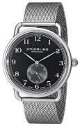Stührling Original Herreur 207M.02 Sort/Stål Ø40 mm