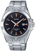 Casio Herreur MTP-1308D-1A2 Enticer Sort/Stål Ø48.9 mm