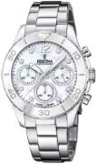 Festina Dameur F20603-1 Boyfriend Hvid/Stål Ø39 mm