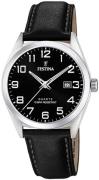 Festina Herreur F20446-3 Sort/Læder Ø40 mm