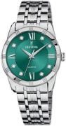 Festina Dameur F16940-F Mademoiselle Grøn/Stål Ø32 mm