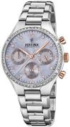 Festina Dameur F20401-3 Grå/Stål Ø36 mm