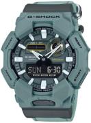 Casio Herreur GA-010CE-2AER G-Shock Grøn/Læder Ø51.9 mm