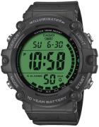 Casio Herreur AE-1500WHC-1AVEF Timeless Collection Grøn/Gummi Ø51.2