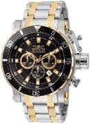 Invicta Herreur 32712 Coalition Forces Sort/Rosaguldtonet stål Ø52