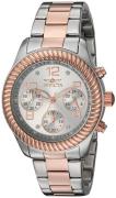Invicta Dameur 20269 Angel Sølvfarvet/Rosaguldtonet stål Ø36 mm