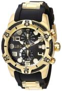 Invicta Herreur 24218 Bolt Sort/Gul guldtonet stål Ø50 mm