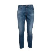Mørkeblå Yaren Jeans - Tapered Fit