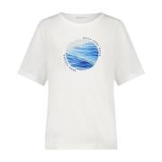Tyra Sun Bomuld T-Shirt | Hvid