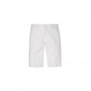 Casual Bermuda Twill Cotton Shorts