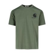 Grøn bomuld T-shirt