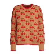 Kirseb?r Intarsia Sweater