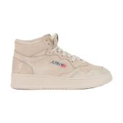 Medalist Mid Sneakers - Off White Læder