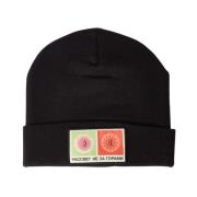 Logo Patch Beanie Hat