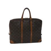 Pre-owned Canvas louis-vuitton-tasker