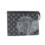 Pre-owned Canvas louis-vuitton-tasker