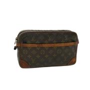 Pre-owned Canvas louis-vuitton-tasker