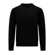 Sort Merinouldssweater - Hold dig varm og stilfuld