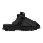 Stilfuld Puff Sandal - Sort