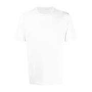Hvid Jersey T-Shirt, Klassisk Pasform