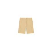 Beige Opgraderings Bermuda Shorts