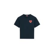 Oversize T-shirt med hjerte