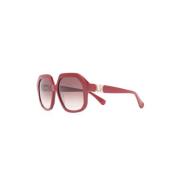 Røde solbriller, alsidige og stilfulde