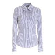 Stribet Bomuldsskjorte, Moderne Stil