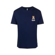 Blå Teddy T-shirt, Moderne og Behagelig