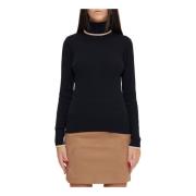 Elegant Sort Uld Turtleneck