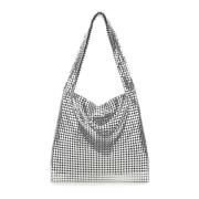 Metal Mesh Pixel Skuldertaske