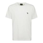 Zebra Print Bomuld T-Shirt