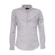 Slim-Fit Button Down Skjorte