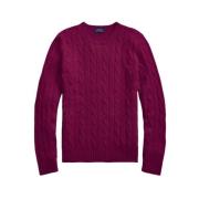 Twistet Kasjmir Sweater Julianna Plum Heather