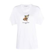 Tiger-Print Bomuld T-shirt