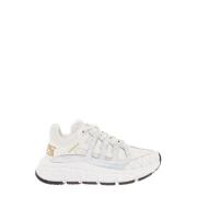 Hvide Tiger Print Sneakers