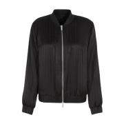 Elegant Zip-through Jacket til Kvinder