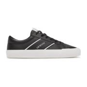 Low Top PU Læder Sneakers