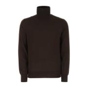 Mørkebrun Cashmere Blandings Sweater