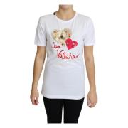 Valentinsdag Hjerte Krystal T-shirt