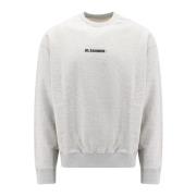 Grå Crew-neck Sweatshirt