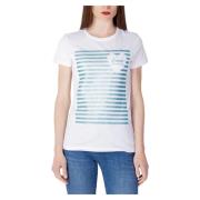 Glitter Stripes Kvinders T-shirt