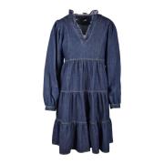 Blå kjole fra Love Moschino Collection