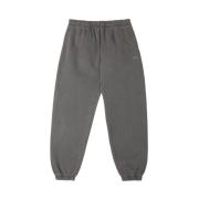 Tykke bomulds sweatpants - Sort