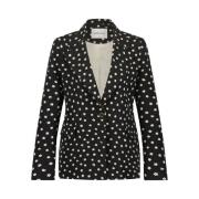 Blomstret Feminin Blazer