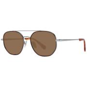 Brune Aviator Solbriller